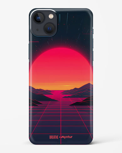 Synthwave Sunset [BREATHE] Hard Case Phone Cover (Apple)