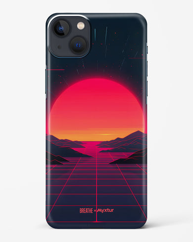 Synthwave Sunset [BREATHE] Hard Case Phone Cover (Apple)