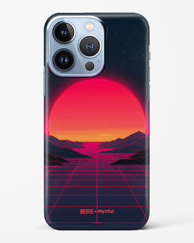 Synthwave Sunset [BREATHE] Hard Case Phone Cover (Apple)