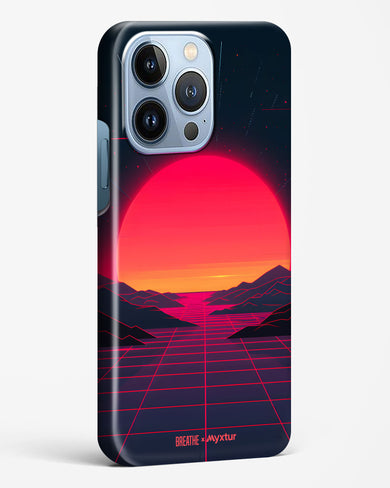 Synthwave Sunset [BREATHE] Hard Case Phone Cover (Apple)