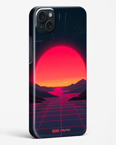 Synthwave Sunset [BREATHE] Hard Case Phone Cover (Apple)