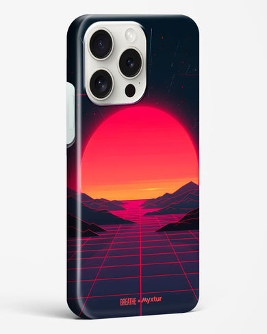 Synthwave Sunset [BREATHE] Hard Case Phone Cover (Apple)