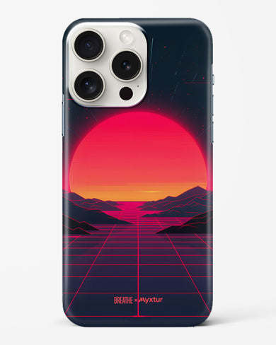 Synthwave Sunset [BREATHE] Hard Case Phone Cover (Apple)