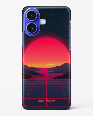 Synthwave Sunset [BREATHE] Hard Case Phone Cover (Apple)
