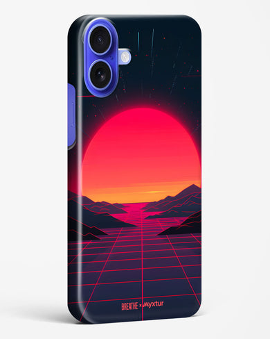 Synthwave Sunset [BREATHE] Hard Case Phone Cover (Apple)