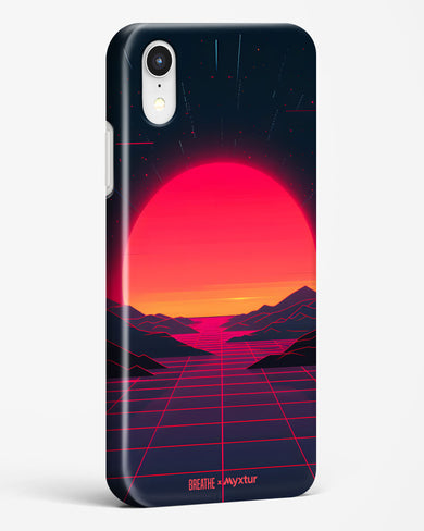 Synthwave Sunset [BREATHE] Hard Case Phone Cover (Apple)