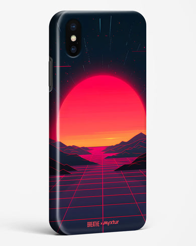 Synthwave Sunset [BREATHE] Hard Case Phone Cover (Apple)