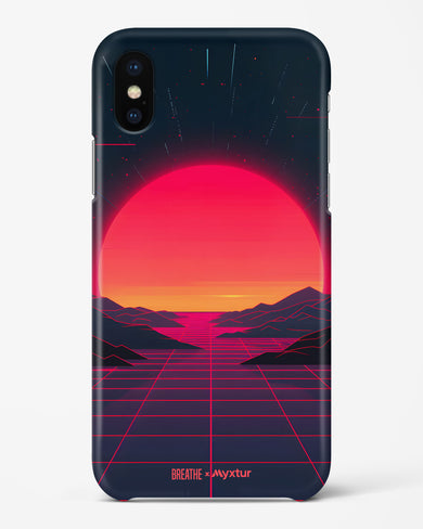 Synthwave Sunset [BREATHE] Hard Case Phone Cover (Apple)