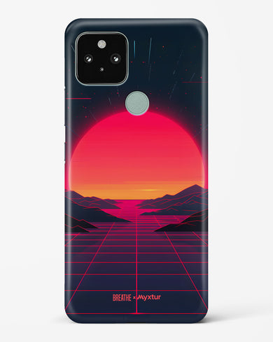 Synthwave Sunset [BREATHE] Hard Case Phone Cover (Google)