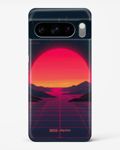 Synthwave Sunset [BREATHE] Hard Case Phone Cover (Google)