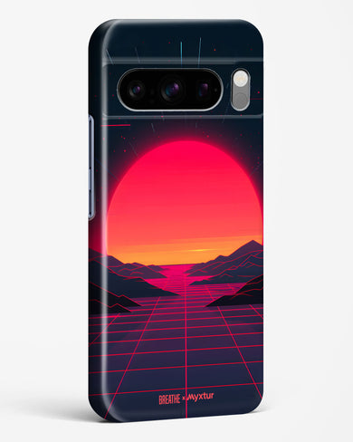 Synthwave Sunset [BREATHE] Hard Case Phone Cover (Google)