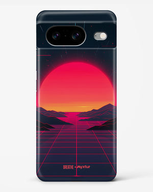 Synthwave Sunset [BREATHE] Hard Case Phone Cover (Google)