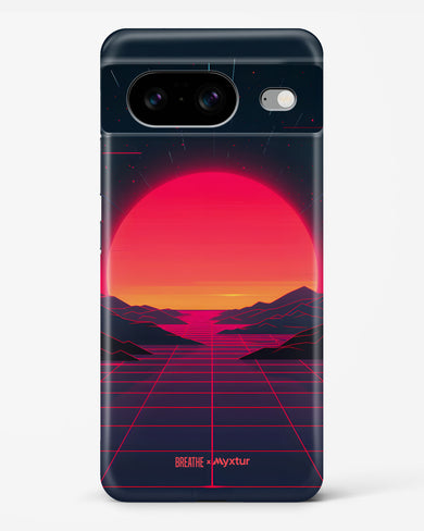 Synthwave Sunset [BREATHE] Hard Case Phone Cover (Google)