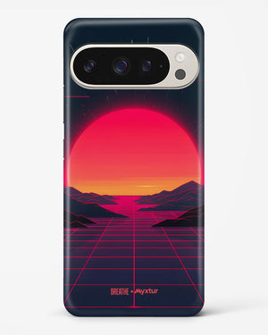 Synthwave Sunset [BREATHE] Hard Case Phone Cover (Google)