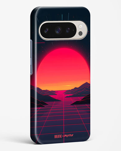 Synthwave Sunset [BREATHE] Hard Case Phone Cover (Google)