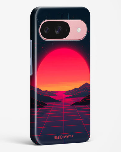 Synthwave Sunset [BREATHE] Hard Case Phone Cover (Google)