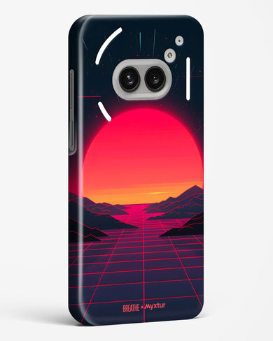 Synthwave Sunset [BREATHE] Hard Case Phone Cover (Nothing)