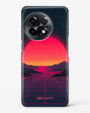 Synthwave Sunset [BREATHE] Hard Case Phone Cover (OnePlus)