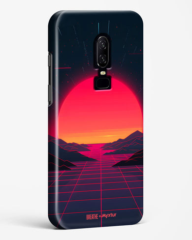 Synthwave Sunset [BREATHE] Hard Case Phone Cover (OnePlus)