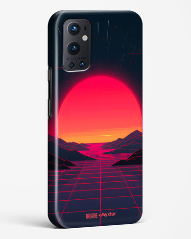 Synthwave Sunset [BREATHE] Hard Case Phone Cover (OnePlus)