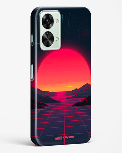 Synthwave Sunset [BREATHE] Hard Case Phone Cover (OnePlus)