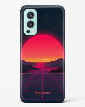 Synthwave Sunset [BREATHE] Hard Case Phone Cover (OnePlus)