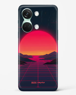 Synthwave Sunset [BREATHE] Hard Case Phone Cover (OnePlus)