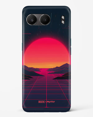 Synthwave Sunset [BREATHE] Hard Case Phone Cover (OnePlus)