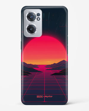 Synthwave Sunset [BREATHE] Hard Case Phone Cover (OnePlus)