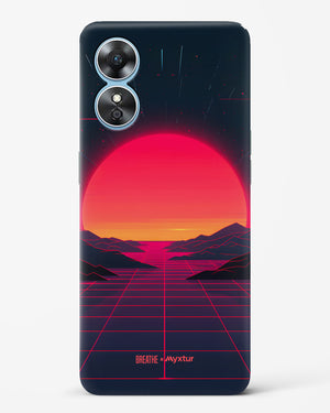 Synthwave Sunset [BREATHE] Hard Case Phone Cover (Oppo)