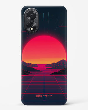 Synthwave Sunset [BREATHE] Hard Case Phone Cover (Oppo)