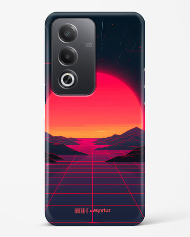 Synthwave Sunset [BREATHE] Hard Case Phone Cover (Oppo)