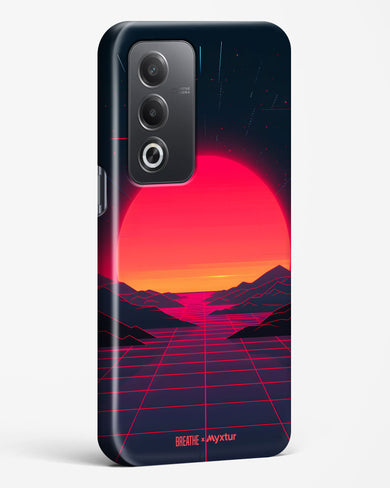 Synthwave Sunset [BREATHE] Hard Case Phone Cover (Oppo)