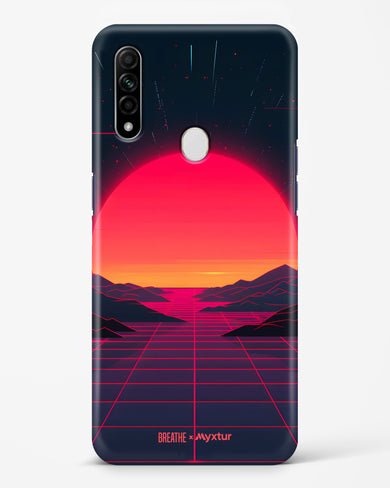 Synthwave Sunset [BREATHE] Hard Case Phone Cover (Oppo)