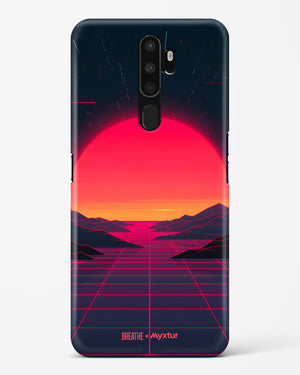 Synthwave Sunset [BREATHE] Hard Case Phone Cover (Oppo)