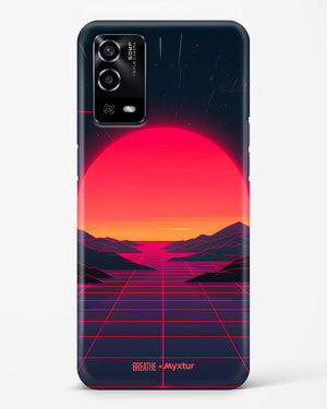 Synthwave Sunset [BREATHE] Hard Case Phone Cover (Oppo)
