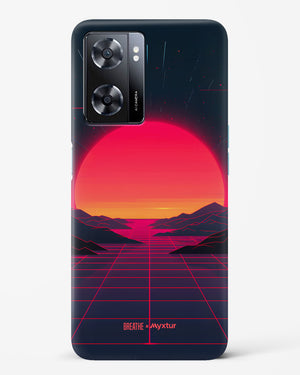 Synthwave Sunset [BREATHE] Hard Case Phone Cover (Oppo)