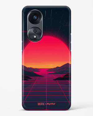 Synthwave Sunset [BREATHE] Hard Case Phone Cover (Oppo)