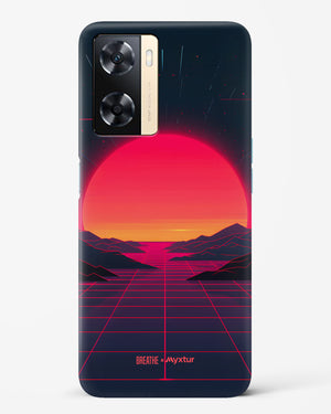 Synthwave Sunset [BREATHE] Hard Case Phone Cover (Oppo)