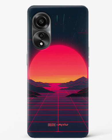 Synthwave Sunset [BREATHE] Hard Case Phone Cover (Oppo)
