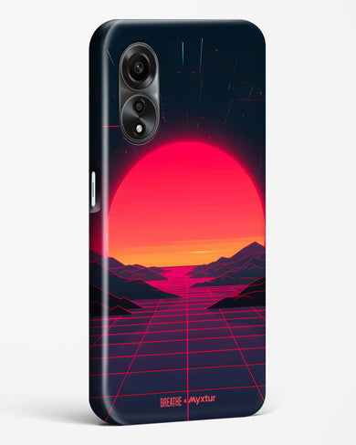 Synthwave Sunset [BREATHE] Hard Case Phone Cover (Oppo)