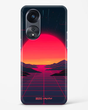 Synthwave Sunset [BREATHE] Hard Case Phone Cover (Oppo)