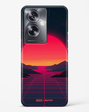 Synthwave Sunset [BREATHE] Hard Case Phone Cover (Oppo)