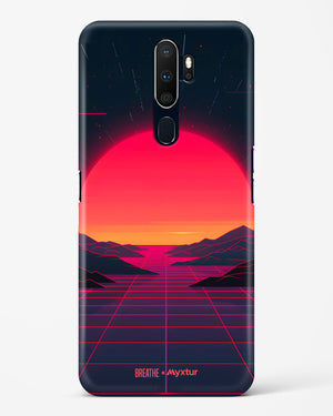 Synthwave Sunset [BREATHE] Hard Case Phone Cover (Oppo)