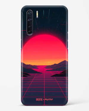 Synthwave Sunset [BREATHE] Hard Case Phone Cover (Oppo)