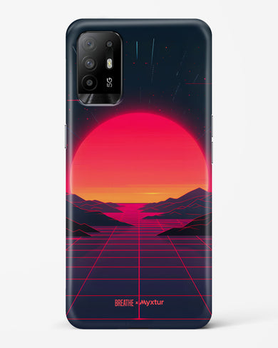 Synthwave Sunset [BREATHE] Hard Case Phone Cover (Oppo)