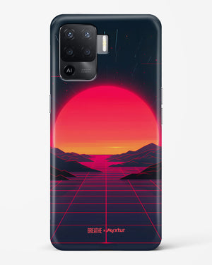 Synthwave Sunset [BREATHE] Hard Case Phone Cover (Oppo)