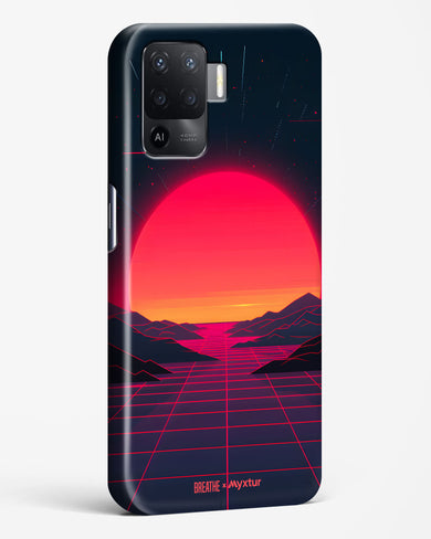 Synthwave Sunset [BREATHE] Hard Case Phone Cover (Oppo)