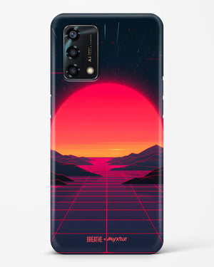 Synthwave Sunset [BREATHE] Hard Case Phone Cover (Oppo)