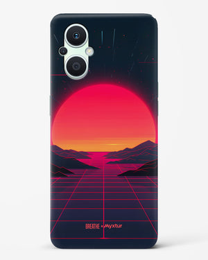 Synthwave Sunset [BREATHE] Hard Case Phone Cover (Oppo)